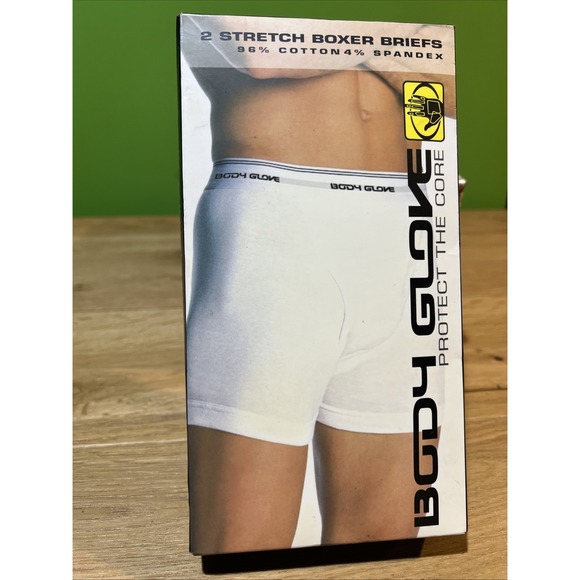 Body Glove Other - Body Glove 2 Stretch Boxer Briefs Size L Black 96% Cotton